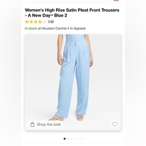 Target Satin Trousers